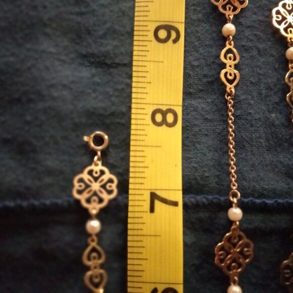 Avon Vintage Necklace and Bracelet Cottagecore Grandmacore - Picture 4 of 7